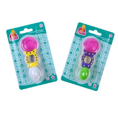 Прорезыватель-погремушка Карамелька