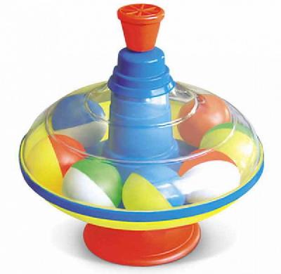 Юла с шариками d=14см