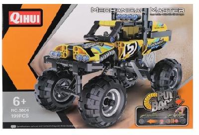 Конструктор Краулер, инерционный, 199 детали от интернет-магазина Континент игрушек