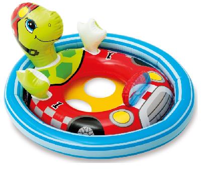 Круг для плавания «Зверюшки», с сиденьем, от 3-4 лет, 59570NP INTEX