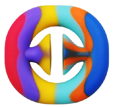 Игрушка-антистресс эспандер Присоска  от интернет-магазина Континент игрушек