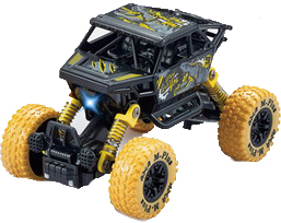 Джип 1:32 инерционный, с элементами из металла, звуковые и световые эффекты от интернет-магазина Континент игрушек