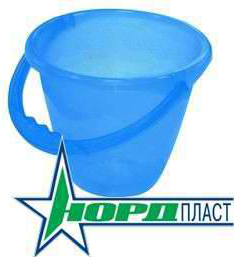 Ведро "Морское" малое прозрачное/непрозрачное h 9 см, d 10.5 см 00 от интернет-магазина Континент игрушек