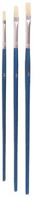 Кисти набор 3 штуки №2,4,6, щетина, плоский профиль от интернет-магазина Континент игрушек