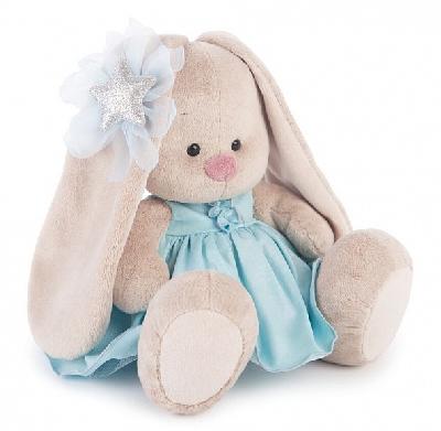 Зайка Ми в голубом платье со звездой (малая) от интернет-магазина Континент игрушек