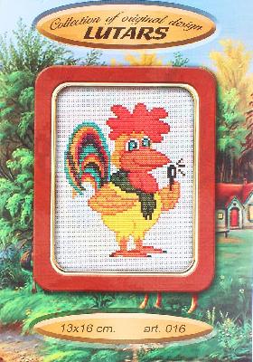 Набор для вышивки Петушок от интернет-магазина Континент игрушек
