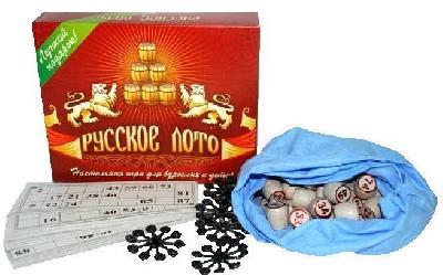 Настольная игра  "Лото русское"   от интернет-магазина Континент игрушек