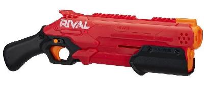 NERF НЁРФ РАЙВАЛ. Бластер Тэйкдаун Красный