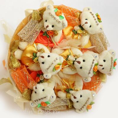 Букет из 7 игрушек