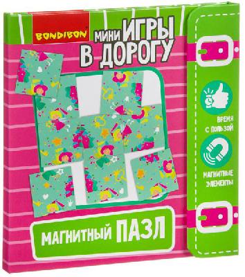 Компактные развивающие игры в дорогу Магнитный пазл от интернет-магазина Континент игрушек