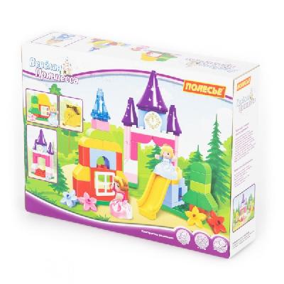 Конструктор "Макси" - "Весёлая принцесса" (70 элементов) (в коробке) от интернет-магазина Континент игрушек