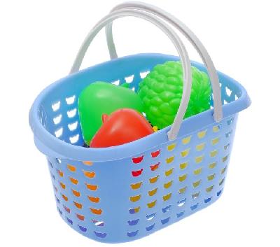 Набор продуктов "Фруктовый бум" с корзиной, МИКС от интернет-магазина Континент игрушек