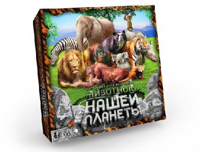 Настольная игра Животные нашей планеты от интернет-магазина Континент игрушек