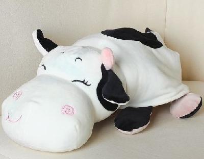 Мягкая игрушка Животные перевертыши 37 см