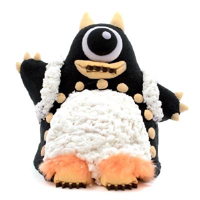 Пластилин пушистый ТМ "PLUSH", черный+белый, 160 грамм от интернет-магазина Континент игрушек