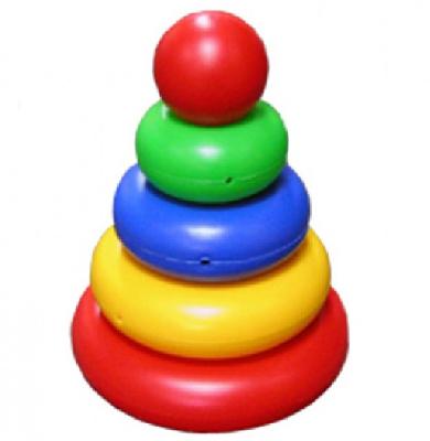 Выдувка. Пирамидка "МАЛЫШОК" - 4 "Шар" 17см