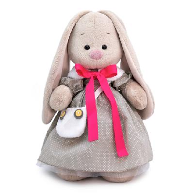 Зайка Ми в платье и с сумкой-сова (малый) от интернет-магазина Континент игрушек