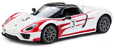 Машина на радиоуправлении 1:14 PORSCHE 918 Spyder, цвет белый 40MHZ от интернет-магазина Континент игрушек
