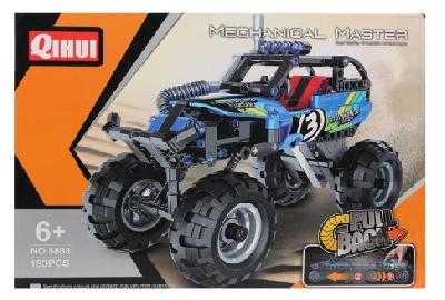 Конструктор Багги, инерционный, 193 детали от интернет-магазина Континент игрушек