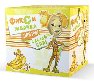 Набор для экспериментов. Фикси-опыты. Жвачка для рук "Банан" от интернет-магазина Континент игрушек