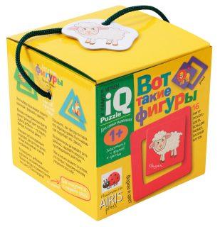 Игра настольная Для самых маленьких. 1+ Вот такие фигуры. Вкладыши от интернет-магазина Континент игрушек