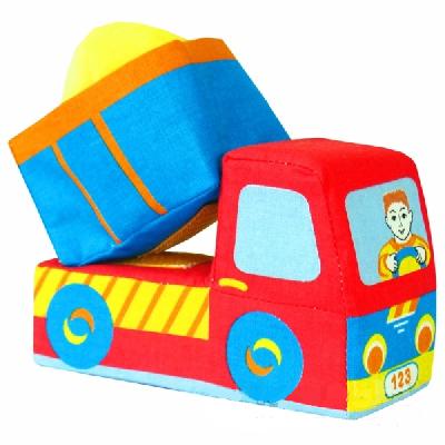 Грузовичок "Мякиши" 16х13х6см от интернет-магазина Континент игрушек