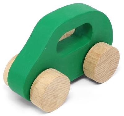 Игрушка Машинка деревянная (зеленая)
