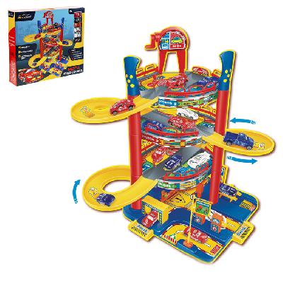 АВТОГРАД Мега парковка, с акс., 6 машинок, 60см высота №SL-01264 740129 от интернет-магазина Континент игрушек