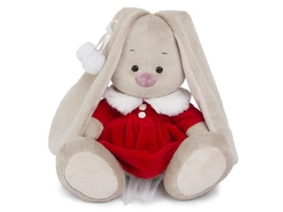 Зайка Ми в алом платье 23 см от интернет-магазина Континент игрушек