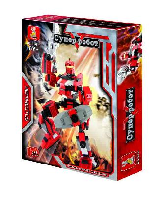 Конструктор Суперробот 285дет от интернет-магазина Континент игрушек
