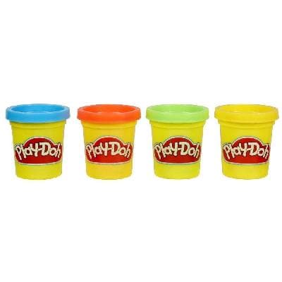PLAY-DOH 4 мини баночки от интернет-магазина Континент игрушек