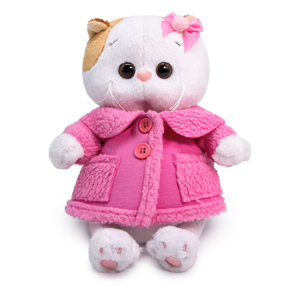 Кошка Ли-Ли BABY в пальто мягкая игрушка от интернет-магазина Континент игрушек