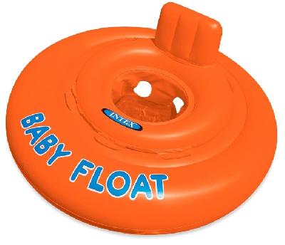 Круг для плавания My Baby float, с сиденьем, d=76 см, от 1-2 лет, 56588EU INTEX