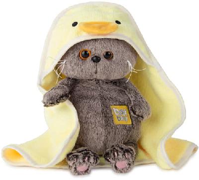 Басик baby в полотенце с капюшоном от интернет-магазина Континент игрушек