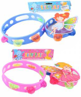 Бубен девочка с крыльями  от интернет-магазина Континент игрушек