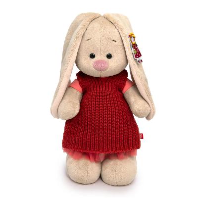 Зайка Ми в вязаном сарафане малый 25 см от интернет-магазина Континент игрушек