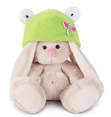Зайка Ми в шапке-лягушка 15 см от интернет-магазина Континент игрушек