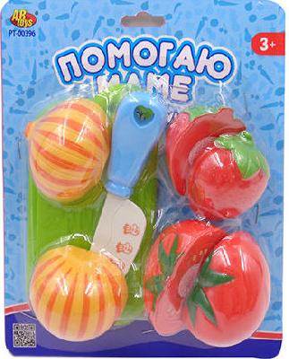 Помогаю маме Набор продуктов для резки 8 предметов от интернет-магазина Континент игрушек