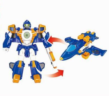 Трансформер Робот-самолёт, коробка от интернет-магазина Континент игрушек