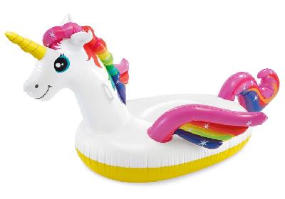 Плот для плавания «Единорог» 201 х 140 х 97 см, от 3 лет, 57561NP INTEX