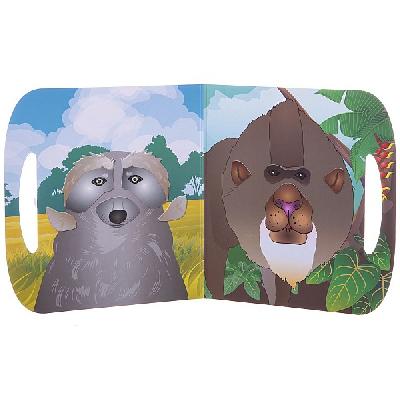 Набор наклеек Нано-стикер Забавные мордашки, Bondibon, 21,8х25 см., арт. TP-L67 от интернет-магазина Континент игрушек