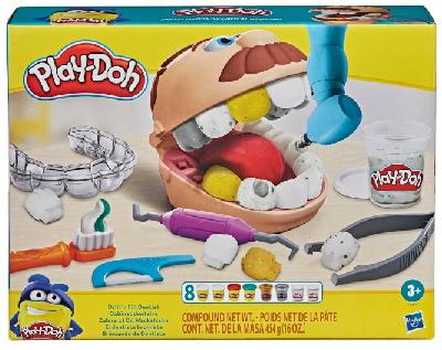 Play-Doh. Игровой набор Мистер Зубастик с золотыми зубами от интернет-магазина Континент игрушек