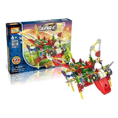 Конструктор «Кибер-зверь», работает от батареек, 156 деталей от интернет-магазина Континент игрушек