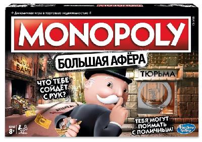 GAMES Игра настольная. Монополия большая афера от интернет-магазина Континент игрушек