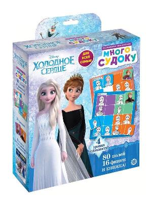 Игра развивающая. Много судоку. Холодное сердце. Логика для малышей от интернет-магазина Континент игрушек