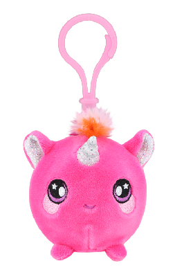 Squeezam (Скуизамалс), Серия 2, фигурки животных с карабином, 6,5 см