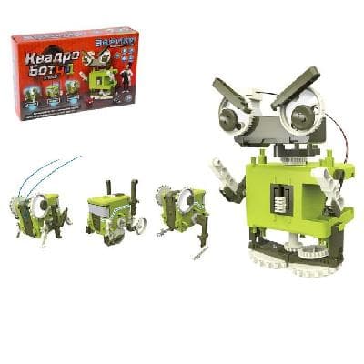 ЭВРИКИ Конструктор "Квадробот", 4 варианта сборки, работает от батареек №SL-00269 1966419 от интернет-магазина Континент игрушек