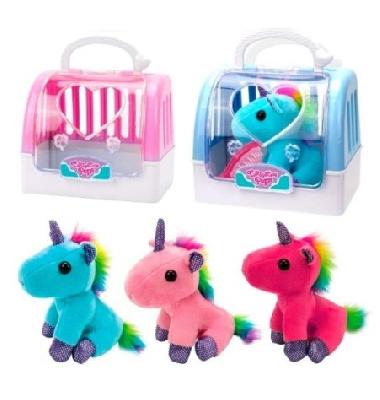 Мой питомец. Единорог в переноске с расческой