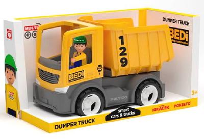 Самосвал с фигуркой водителя, пластмасса от интернет-магазина Континент игрушек