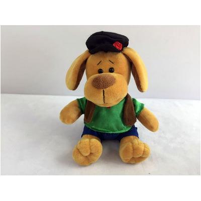 Собака в кепке, 15см